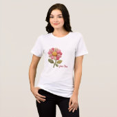 Patchwork Blume im Landhausstil トライブレンドＴシャツ (正面全面)