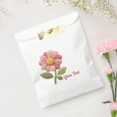 Patchwork Blume im Landhausstil フェイバーバッグ (封をした状態)
