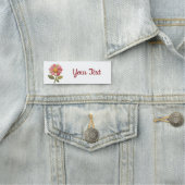 Patchwork Blume im Landhausstil 名札 (インサイチュ)