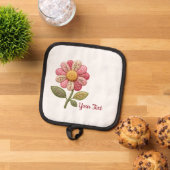Patchwork Blume im Landhausstil 鍋敷き (トップダウン)