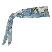 Patchwork Denim タイヘッドバンド (回転270)