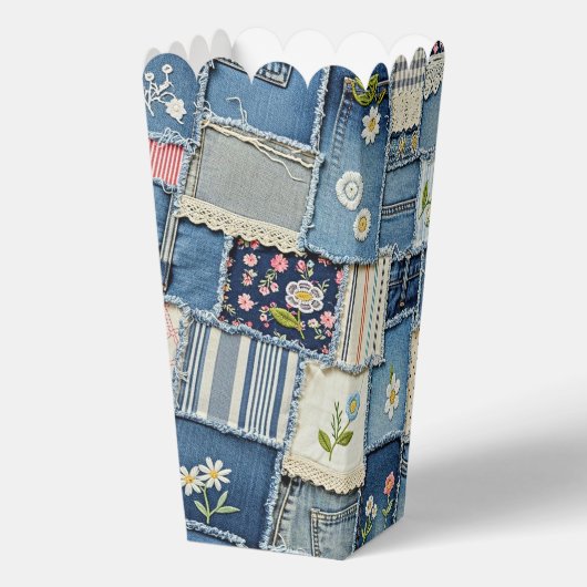 Patchwork Denim フェイバーボックス (裏面)