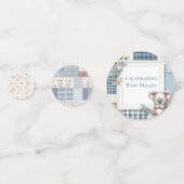 Patchwork Denim Koala Table Confetti コンフェッティ (正面)