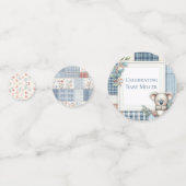 Patchwork Denim Koala Table Confetti コンフェッティ (裏面)