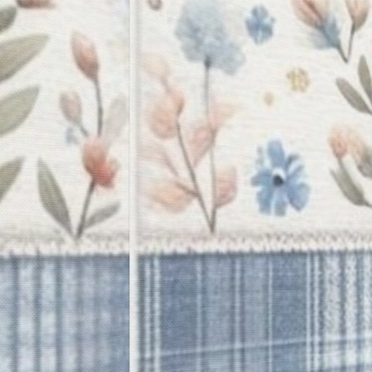 Patchwork Denim Koala Wallpaper 壁紙 (縫い目)