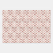 Patchwork Denim Koala Wrapping Sheets ラッピングペーパーシート (正面3)