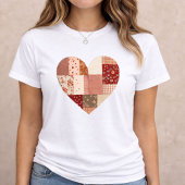 Patchwork Heart Valentine トライブレンドＴシャツ