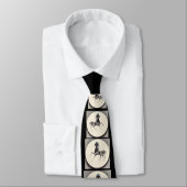  patchwork horse print ネクタイ (タイ)