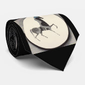  patchwork horse print ネクタイ (ロール)