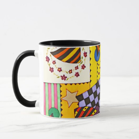 Patchwork mug マグカップ (左)