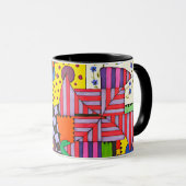 Patchwork mug マグカップ (正面右)