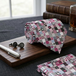 Patchwork Pattern ネクタイ