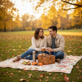 Patchwork Pumpkins Fall Cozy Autumn Decor & Gift フリースブランケット