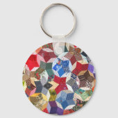 Patchwork Quilt キーホルダー (正面)
