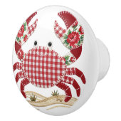 Patchwork Quilt Crab セラミックノブ (右)