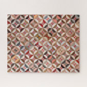 Patchwork Quilt Pattern Challenging Jigsaw Puzzle ジグソーパズル (横)