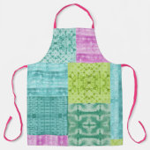 Patchwork Shibori  エプロン (正面)