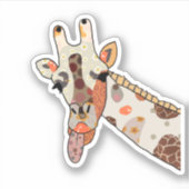 Patchworkgiraffe シール (正面)