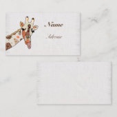 Patchworkgiraffe  名刺 (正面/裏面)