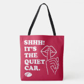 PATCO「シーッ！静かな車だ"トートバッグ トートバッグ (正面)