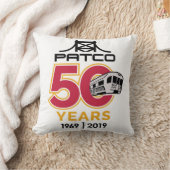 PATCO 50周年記念装飾用クッション クッション (ブランケット)