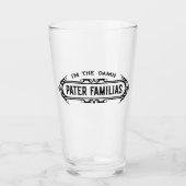 PaterのFamilias (家族の父)の父の日 タンブラーグラス (正面)