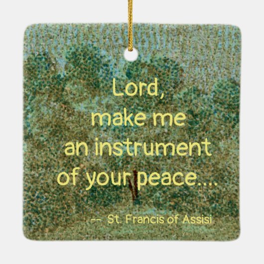 Pater Seraphicus (SAU 040) セラミックオーナメント (裏面)