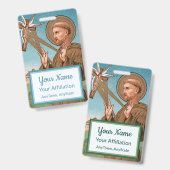 Pater Seraphicus (SAU 040) バッジ (正面＆裏面)