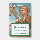 Pater Seraphicus (SAU 040) バッジ (裏面)