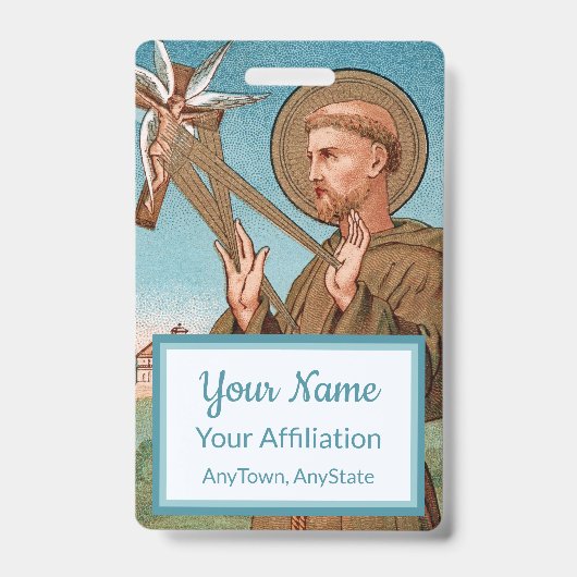 Pater Seraphicus (SAU 040) バッジ (正面)