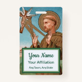 Pater Seraphicus (SAU 040) バッジ (裏面)