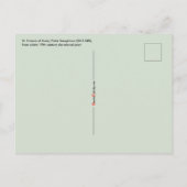 Pater Seraphicus (SAU 040) ポストカード (裏面)