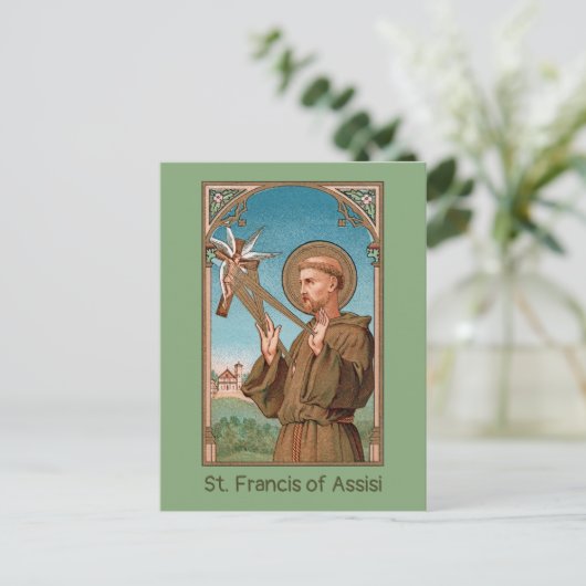 Pater Seraphicus (SAU 040) ポストカード (スタンド正面)