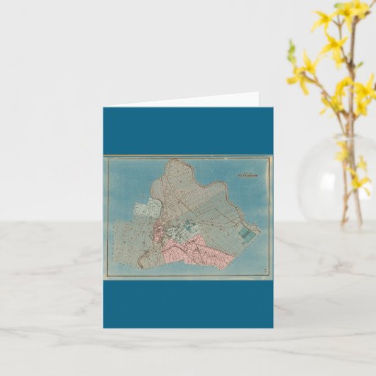 Paterson New Jersey _1  カード (黄色い花)