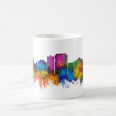 Paterson New Jersey Skyline コーヒーマグカップ (中央)