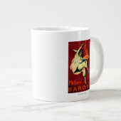 Pates Baroniヴィンテージポスターヨーロッパ ジャンボコーヒーマグカップ (正面右)