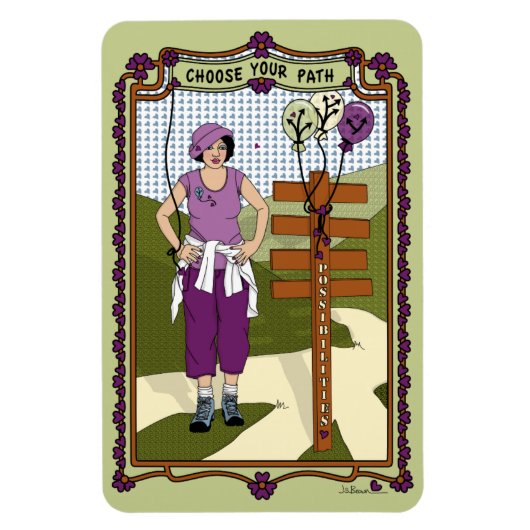 Path_A_4x6冷蔵庫磁石を選択 マグネット (縦)