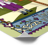 Path_A_8x10ポスターの選択 ポスター (角)