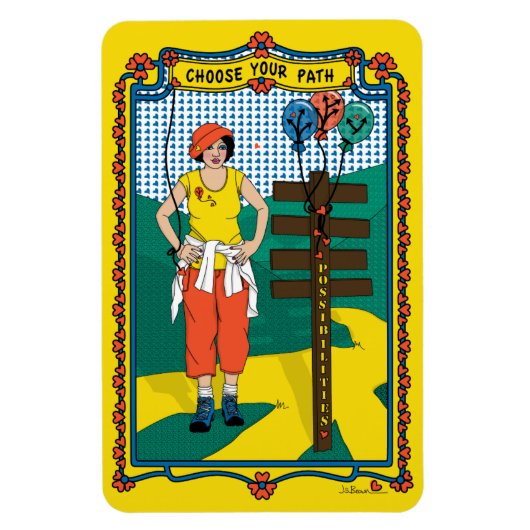 Path_B_4x6冷蔵庫磁石を選択 マグネット (縦)