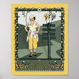 Path_C_8x10ポスターの選択 ポスター