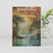 Path of Light | Nature Inspired Composition 招待状 (スタンド正面)