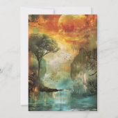 Path of Light | Nature Inspired Composition 招待状 (裏面)