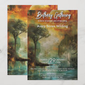 Path of Light | Nature Inspired Composition 招待状 (正面/裏面)