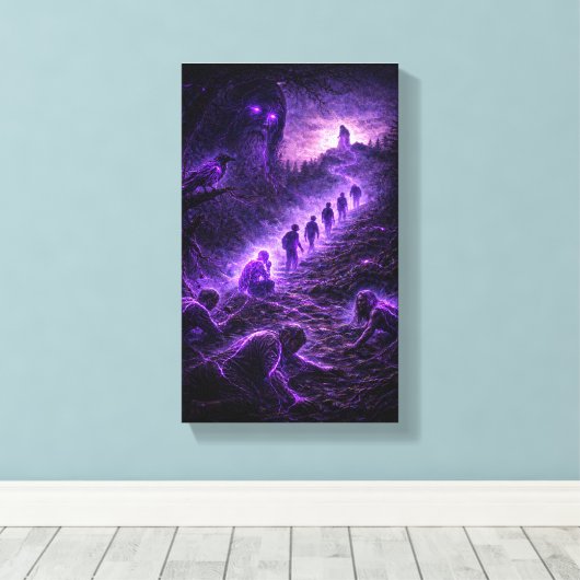 Path of the Chosen キャンバスプリント (インサイチュ (ウッドフロア))