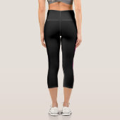Path of the Flat Foot capri yoga pants カプリレギンス (裏面)