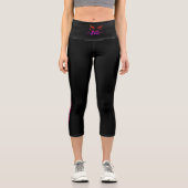 Path of the Flat Foot capri yoga pants カプリレギンス (正面)