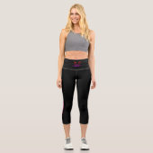 Path of the Flat Foot capri yoga pants カプリレギンス (正面)