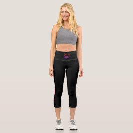 Path of the Flat Foot capri yoga pants カプリレギンス