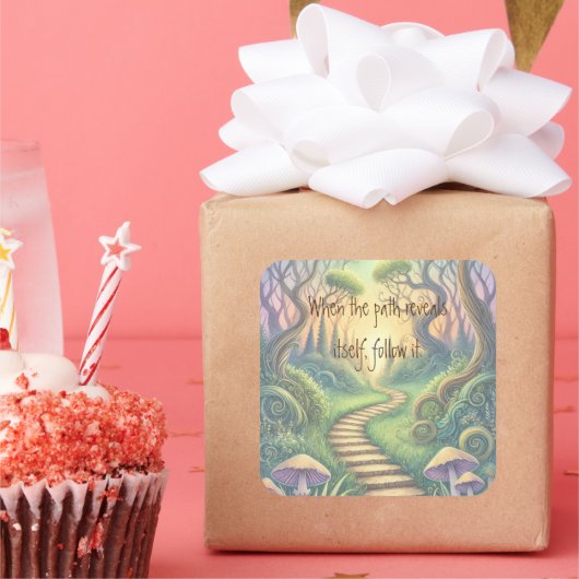 Path & Quote スクエアシール (パーティー)