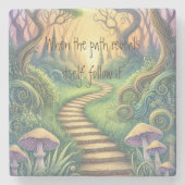 Path & Quote ストーンコースター (正面)